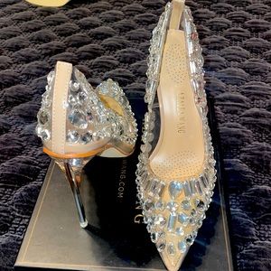 Azalea Wang Rhinestone Pumps - Brand New 💎